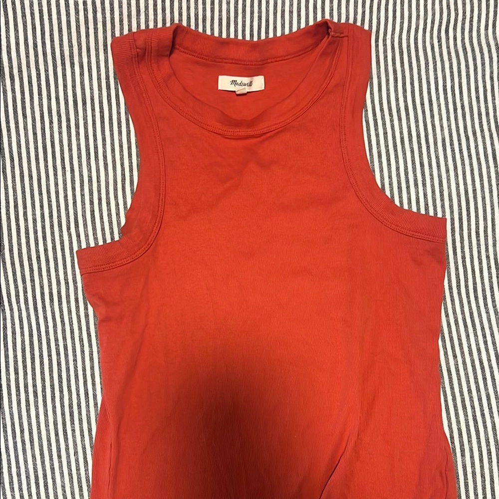 Madewell Women's Red Tank Top